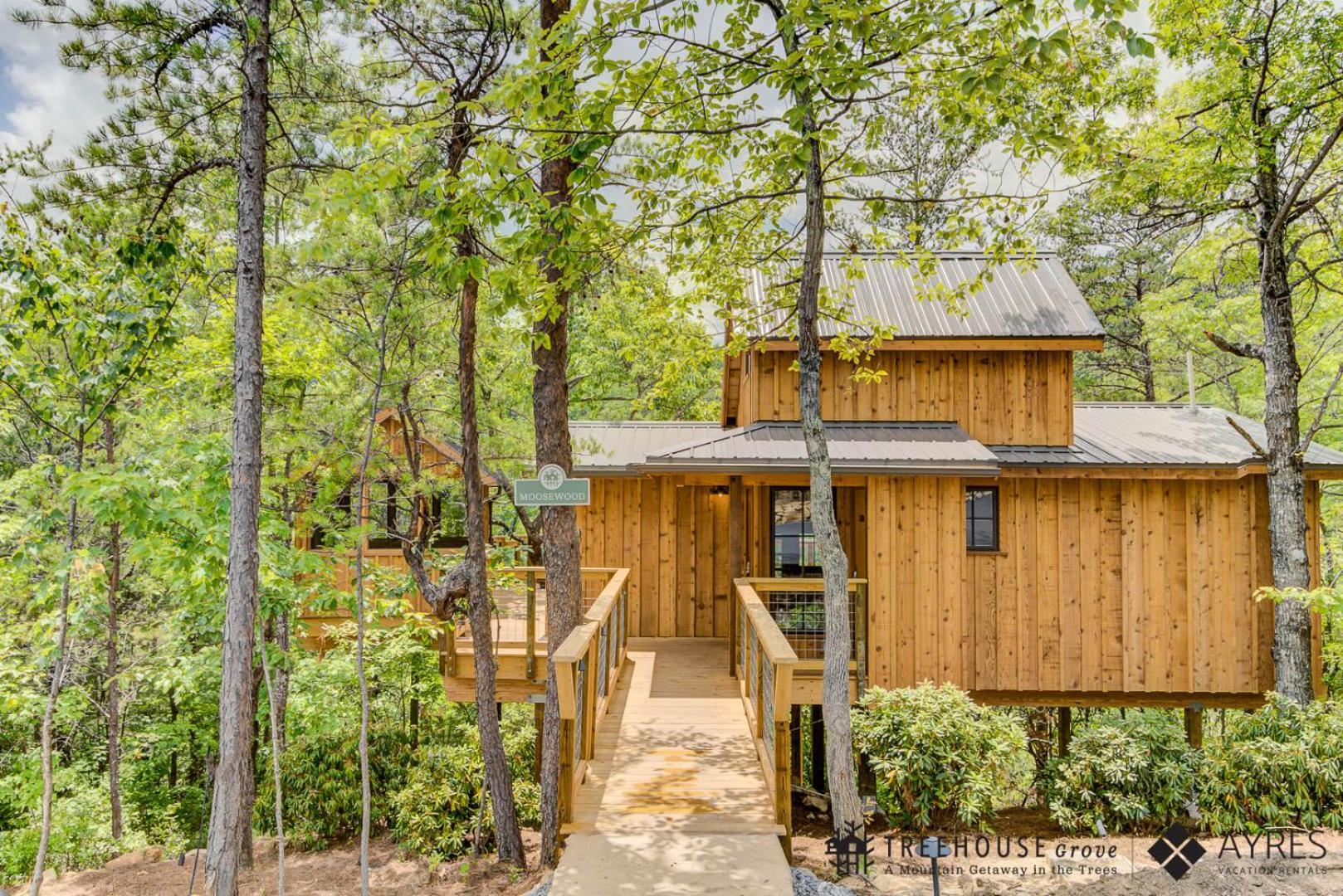 Villa The Moosewood In Treehouse Grove At Norton Creek Gatlinburg Exterior foto